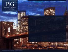 Tablet Screenshot of goprimegroup.com